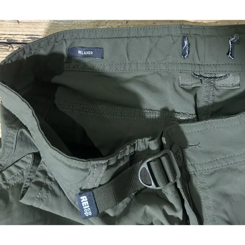 REI Women’s Size 6 Olive Green Relaxed Fit Cargo Shorts NWOT